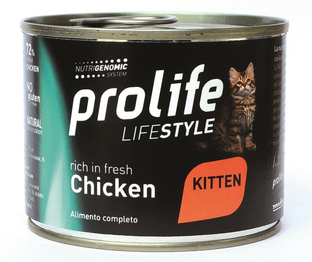 Prolife Cat Wet Kitten Pollo 200gr Prolife Cat Wet Kitten Pollo 200gr